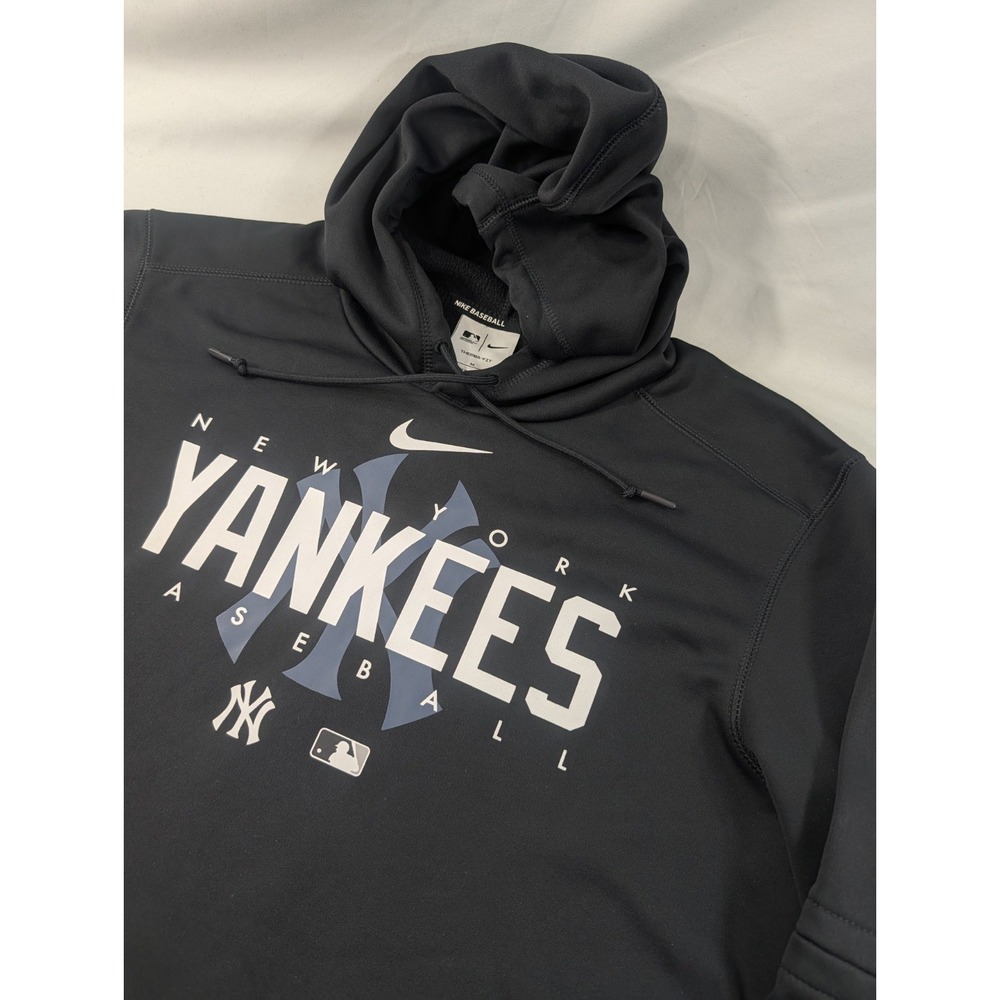 New York Yankees MLB Nike Baseball Therma- Fit Hoodie Sweatshirt Men's Medium